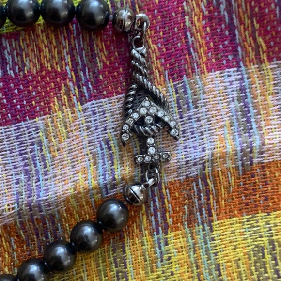 Disney Swarovski Black Pearl bracelet - Picture 2 of 3